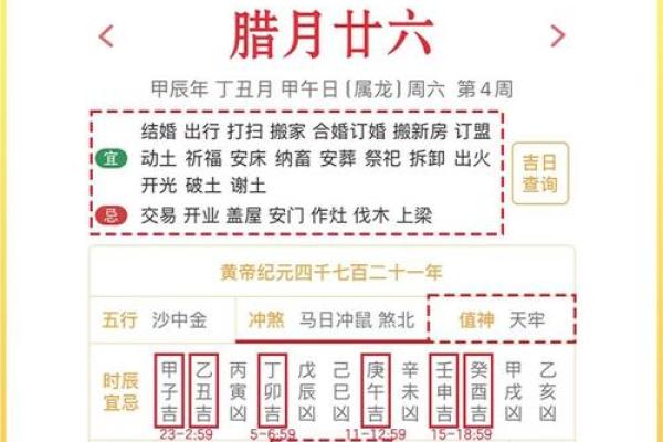 2013年5月动土黄道吉日表