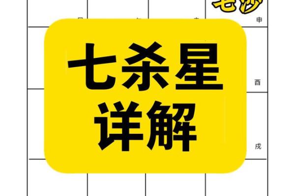 紫薇斗数部下七杀