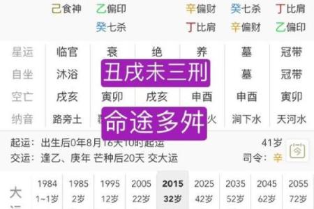 自刑的八字
