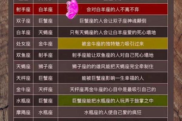 最佳星座配对大揭秘