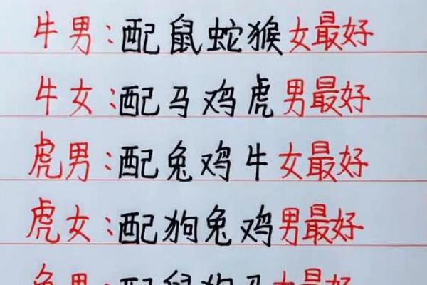 12生肖男女最佳配对 哪些生肖男女最适合搭配成为最佳配对
