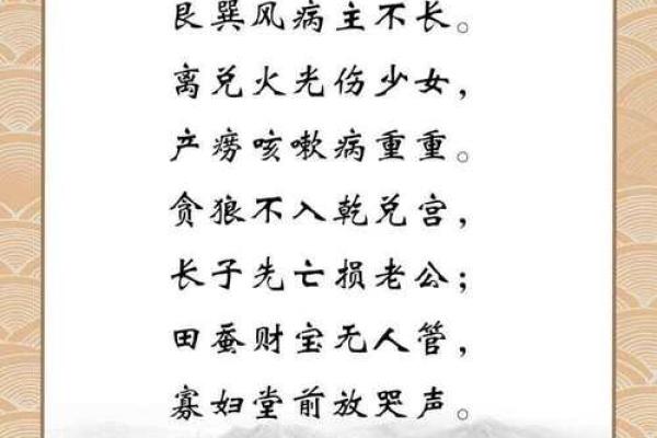 风水学入门知识，初学必背口诀