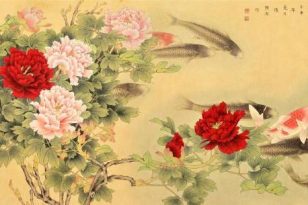 夫妻都属龙孩子属兔客厅挂什么画风水好-