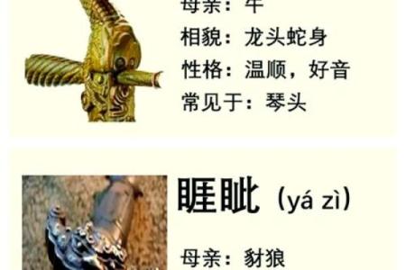 民俗文化：龙生九子，各有所好