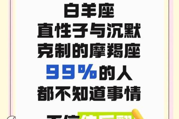 白羊男和摩羯女配对