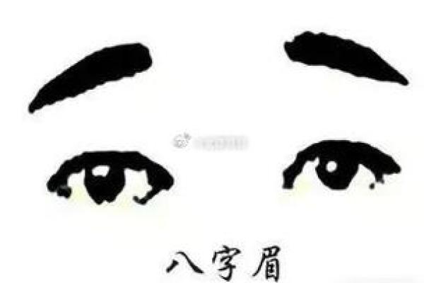 修八字眉
