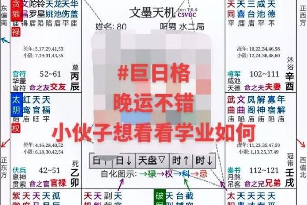 紫薇斗数看学业流年