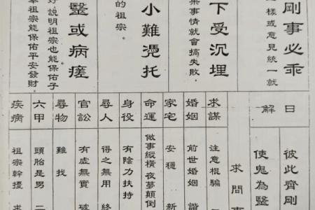 灵签老版本