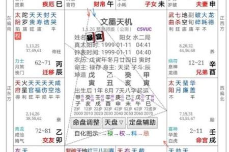 紫薇斗数看配偶样貌