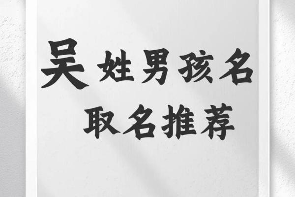 吴姓男孩名字大全-吴姓男孩起名字大全-吴姓名字大全姓名