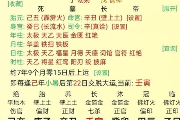 八字和母亲
