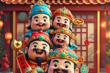 家中文财神摆放位置图片，家中文财神爷的摆放位置？