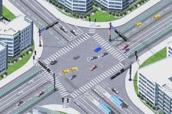 十字路口公路的房子风水