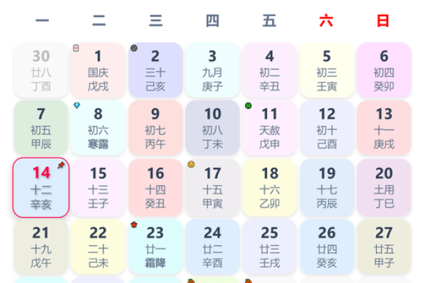 明日运程运势黄历
