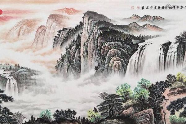 客厅中的山水画应当避免这些风水禁忌