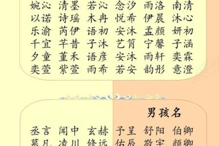 取名字生辰八字