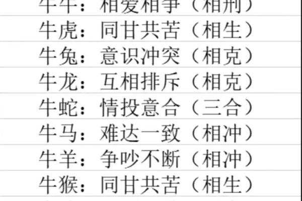 1997年属什么生肖配对