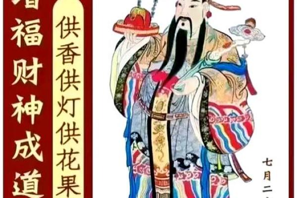 农历七月二十二是哪个财神爷生日