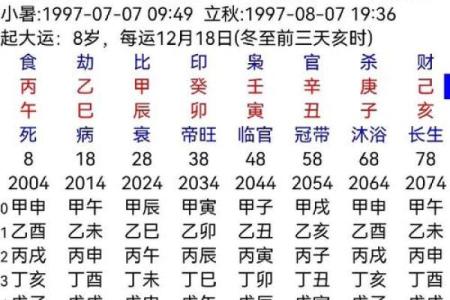 八字排盘怎么解读