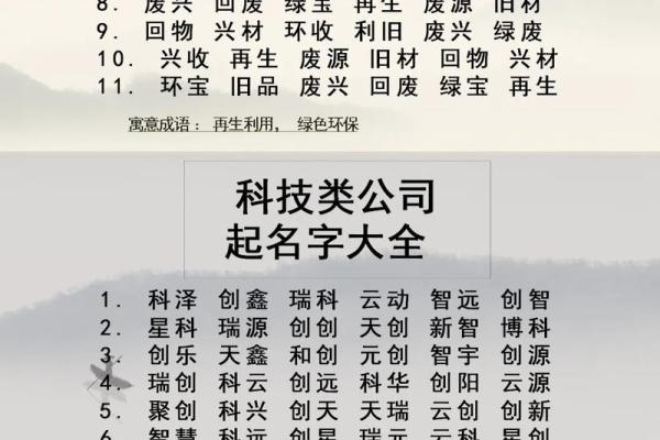 公司名字免费测试大全