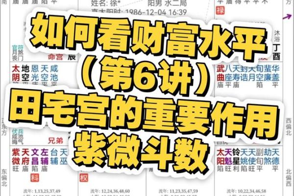 紫薇斗数财富不劳而获