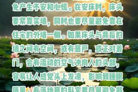 各种卧室放床风水图解