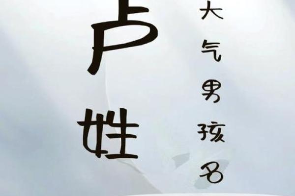 卢姓男孩名字大全-卢姓男孩起名字大全-卢姓名字大全姓名
