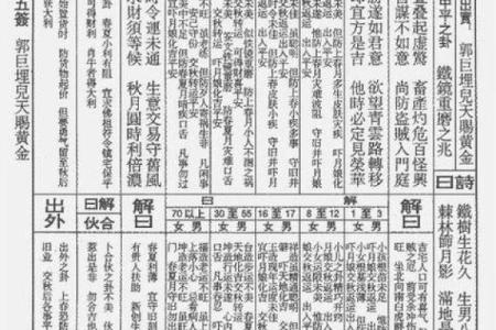 吕祖灵签61签解签