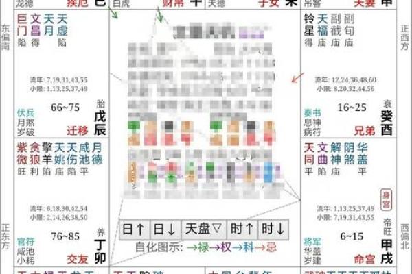紫薇斗数命盘怎么看