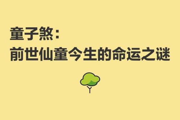 童子命不能只靠八字 , 童子命歌诀