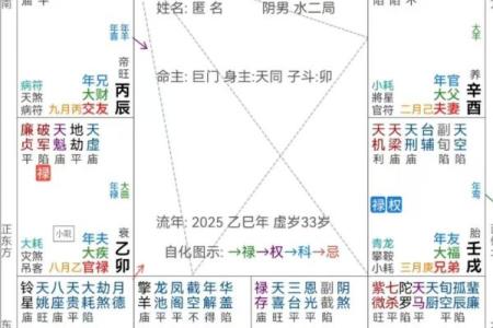 紫薇斗数批流年男顺女逆