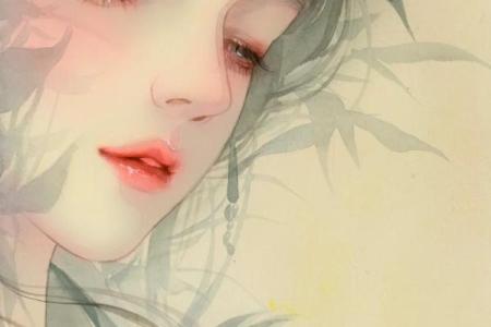 水彩古风星座人物：美轮美奂的创意艺术