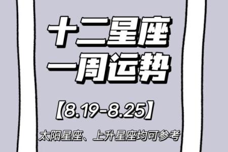 十二星座本周运势指南