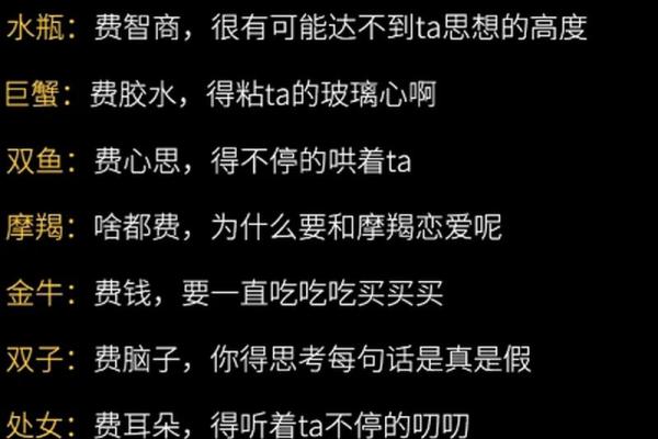 恋爱中12星座最不能接受哪些事
