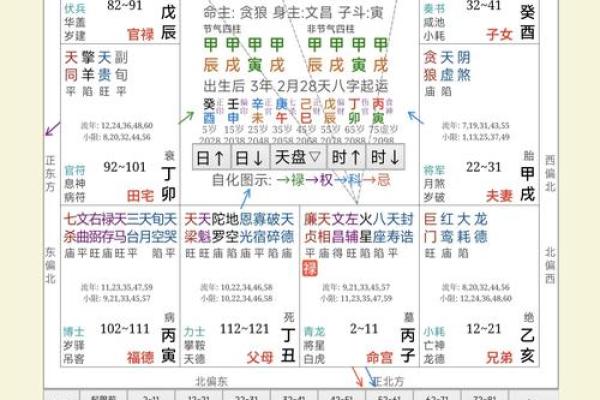 紫薇斗数批流月