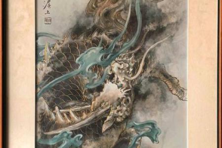 挂龙画的风水