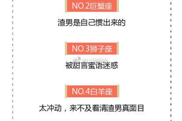 渣男之首是什么星座
