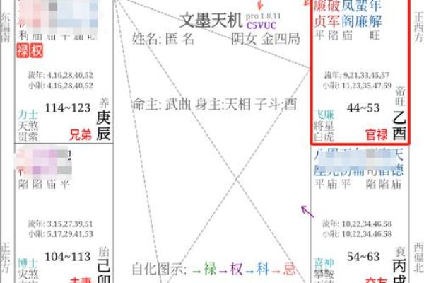 紫薇斗数变动的意思