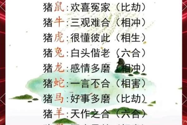 十二生肖的最佳婚姻配对
