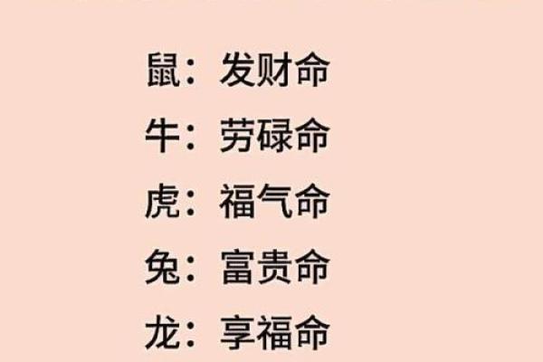 生辰八字生肖
