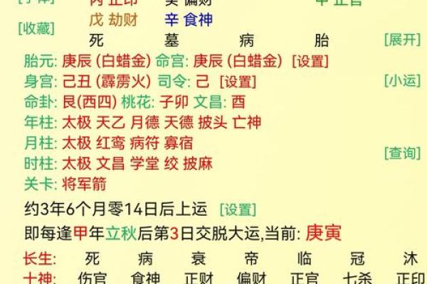 八字与考试