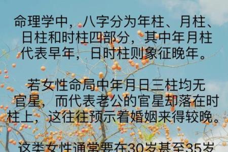 八字看月柱