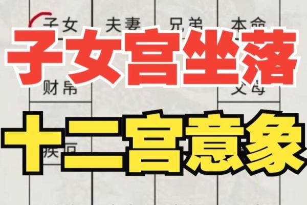 紫薇斗数子女宫看子女