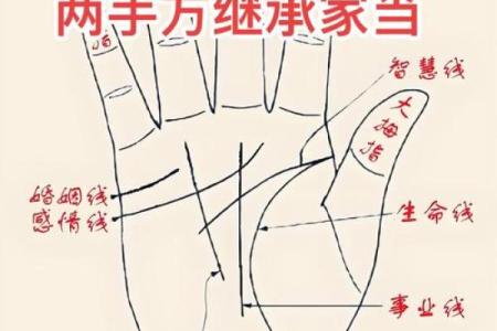 图解：手相障碍线算命