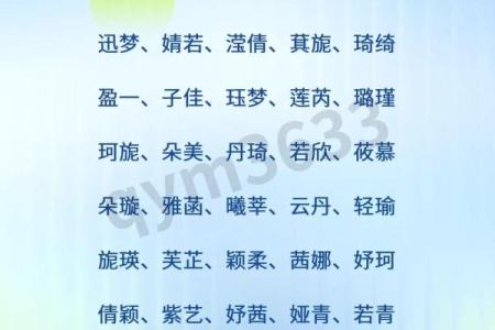 2021年7月3日出生女宝宝顺口好听的名字姓名