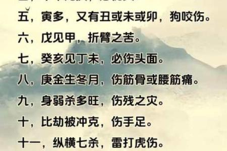 八字食伤的查法