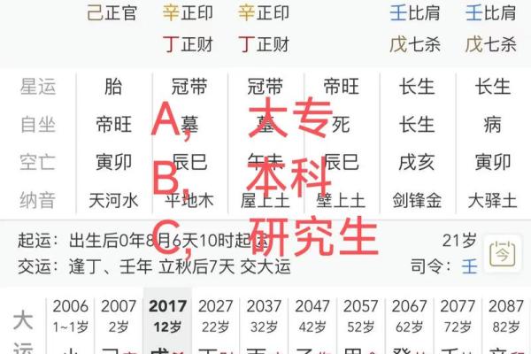 注定要高学历的八字是什么样的