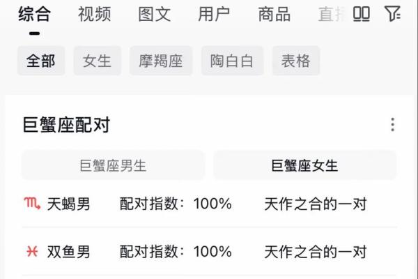 本周星座运势陶白白巨蟹座