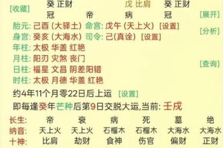 怎么分析自己的八字命格