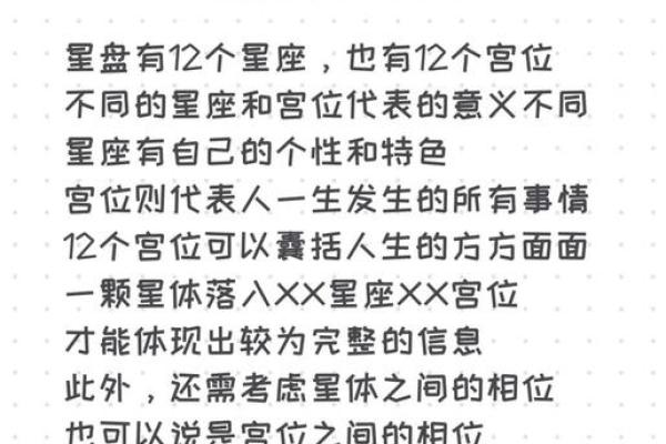 星座宫位都掌管什么